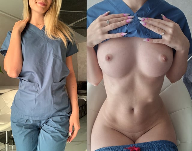 My Nurse boobs are... fill the missing word